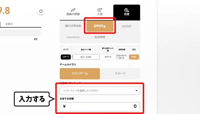出金